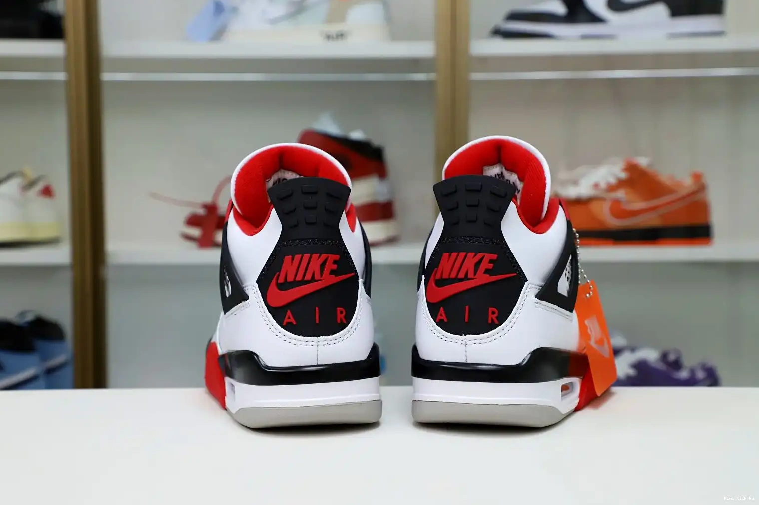 JORDAN 4 2012 RED' AIR RETRO 'FIRE Kimikick 0503